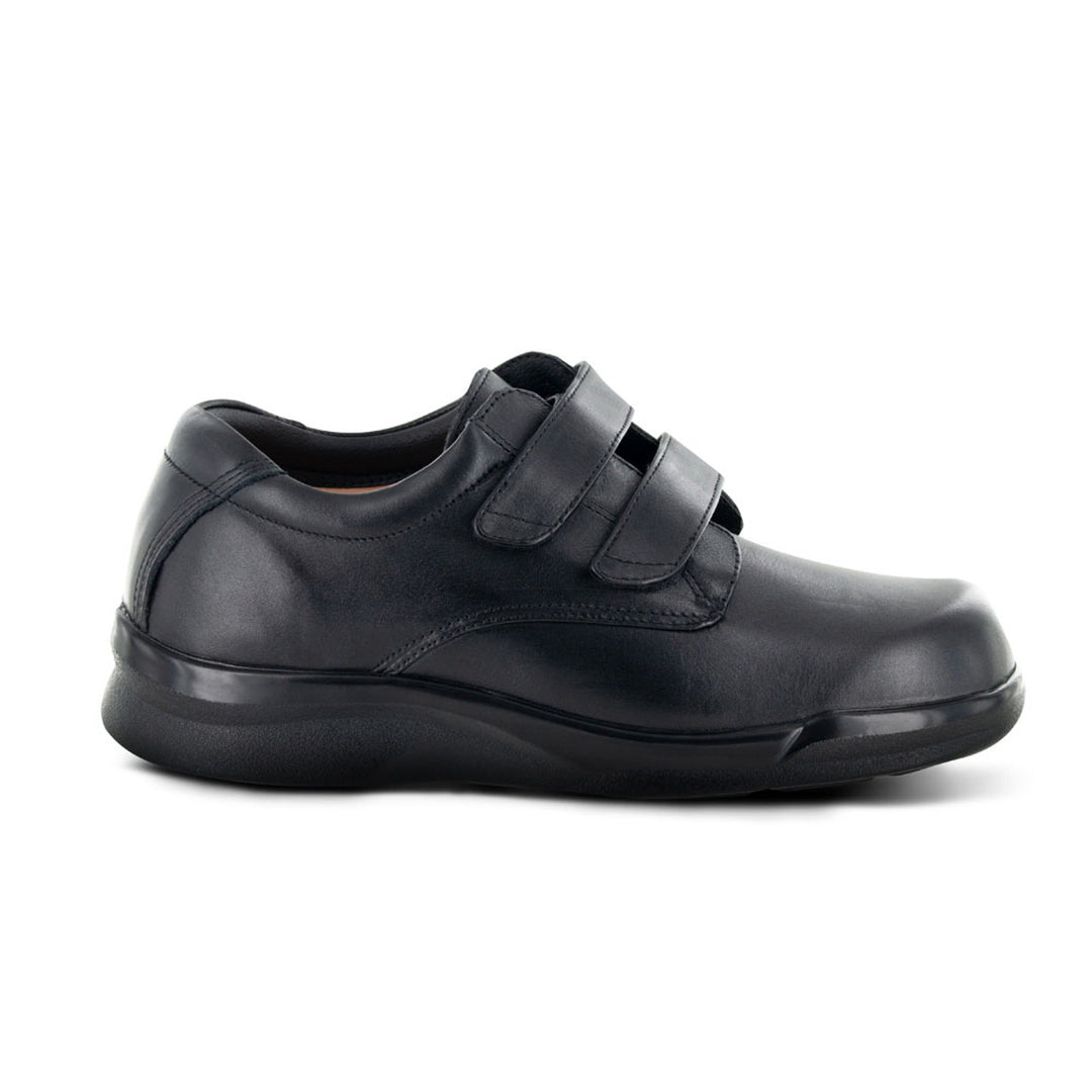 Men's Conform Double Strap Casual Shoe - Black