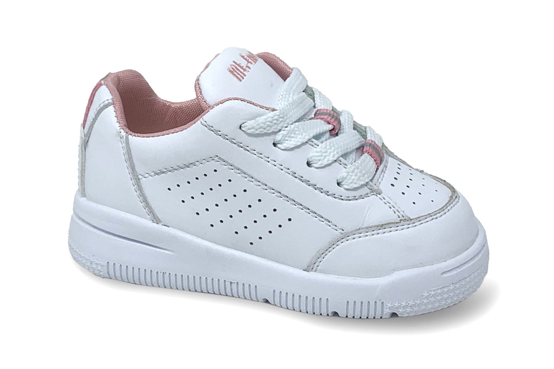 2327-L - Mt.Emey Girls' Orthopedic Shoes White/Pink