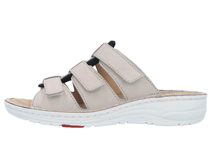 SENTA Grey Nubuck Leather