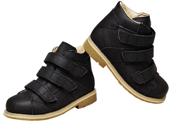 2572-SL - Mt.Emey Toddler-boys' Semi-Orthopedic Stability Footwear Black