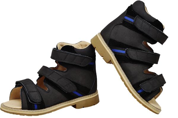 2573-SL - Mt.Emey Toddler-boys' Semi-Orthopedic Stability Footwear Black