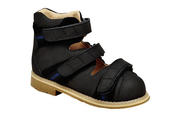 2574-SL - Mt.Emey Toddler-boys' Semi-Orthopedic Stability Footwear Black