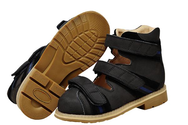 2574-SL - Mt.Emey Toddler-boys' Semi-Orthopedic Stability Footwear Black