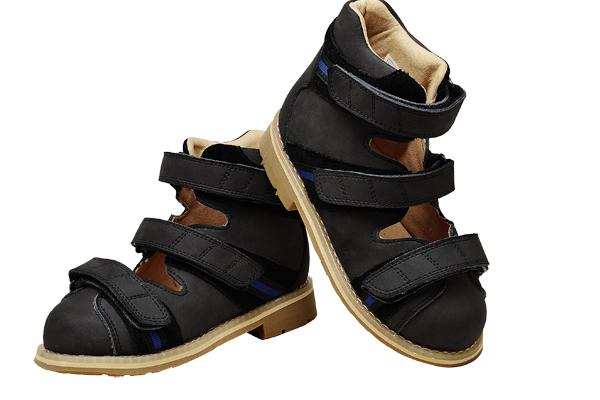 2574-SL - Mt.Emey Toddler-boys' Semi-Orthopedic Stability Footwear Black