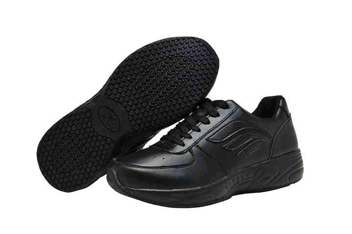 4403 - Mt.Emey Men's Added Depth Oil/Slip Resistant Shoes with Laces Black