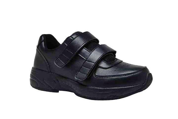 4404 - Mt.Emey Men's Added Depth Oil/Slip Resistant Shoes with Straps Black