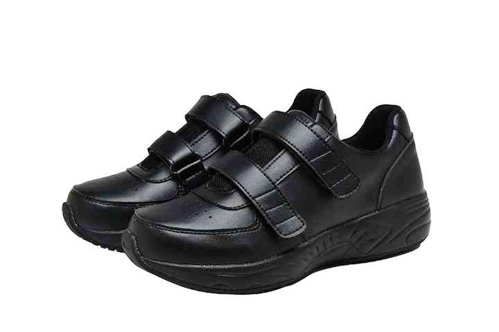 4404 - Mt.Emey Men's Added Depth Oil/Slip Resistant Shoes with Straps Black