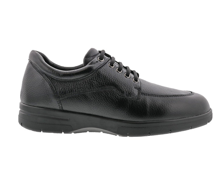 WALKER II Black Pebbled Leather