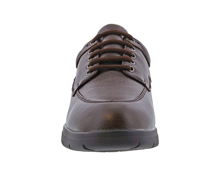 WALKER II Brown Pebbled Leather