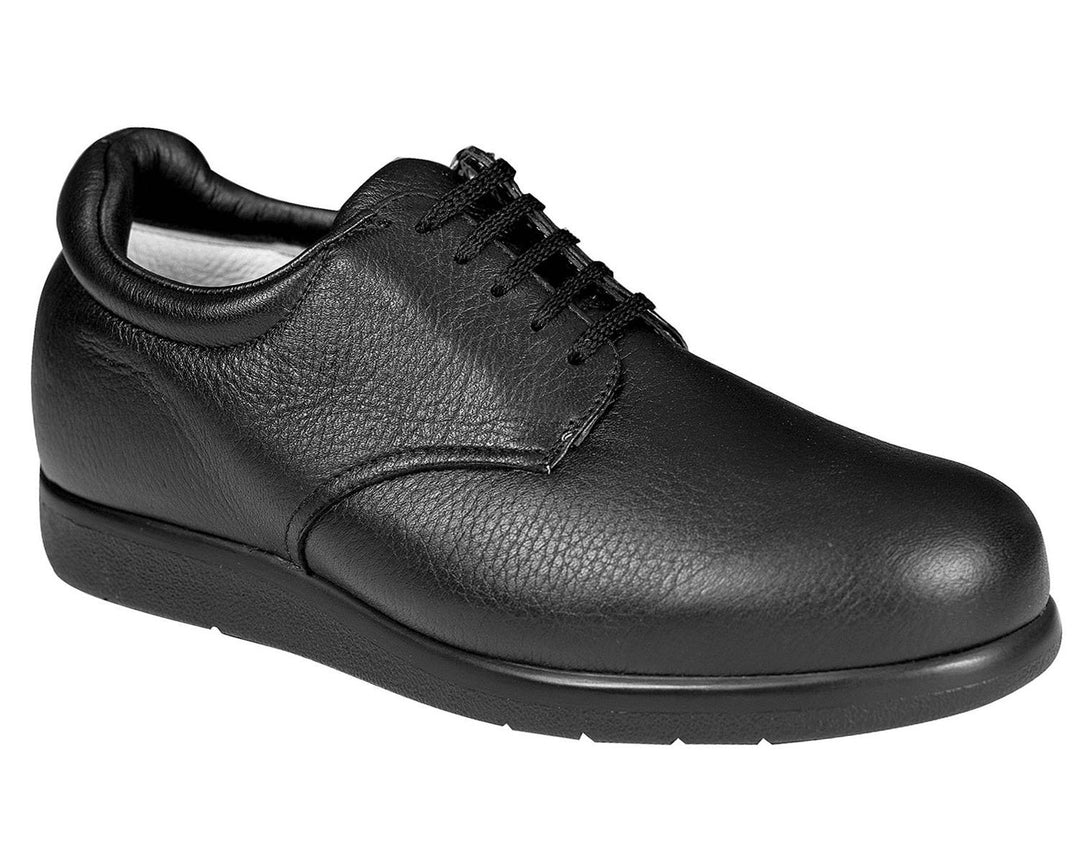 DOUBLER Black Pebbled Leather