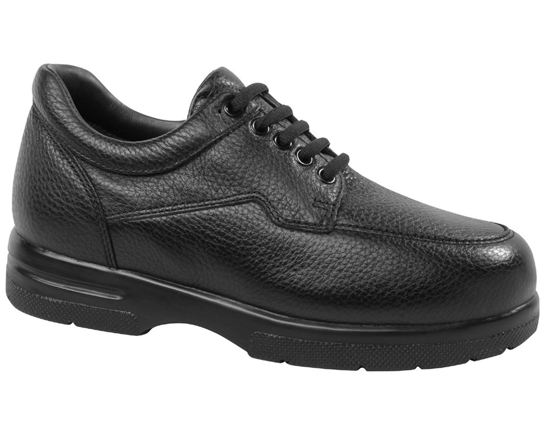 WALKER II Black Pebbled Leather