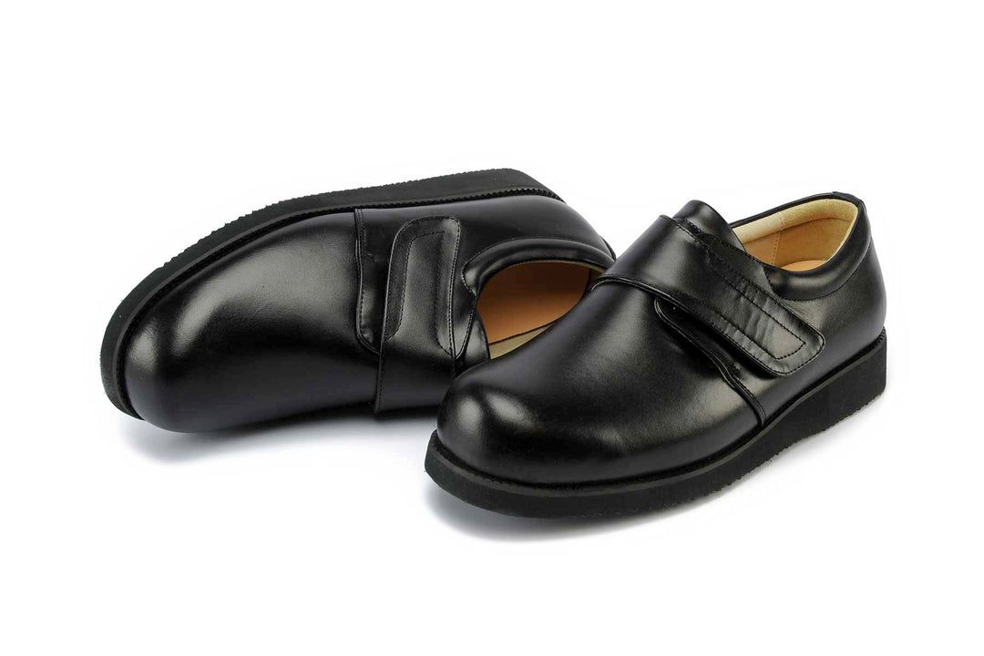 9502 - Mt.Emey Men's Extra-depth Dress Shoes Black