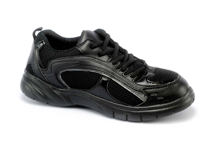 9701-L - Mt.Emey Men's Extra-depth Athletic/Walking Shoes Black