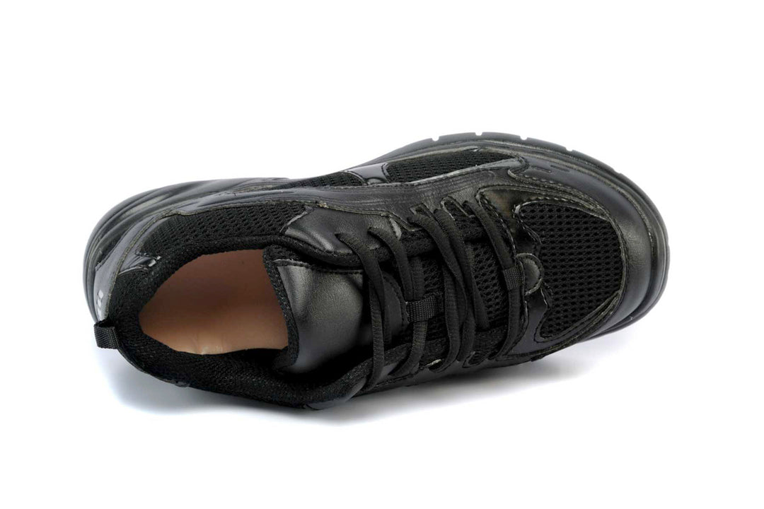 9701-L - Mt.Emey Men's Extra-depth Athletic/Walking Shoes Black