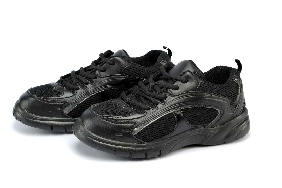 9701-L - Mt.Emey Men's Extra-depth Athletic/Walking Shoes Black