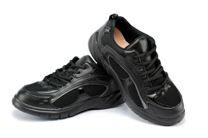 9701-L - Mt.Emey Men's Extra-depth Athletic/Walking Shoes Black