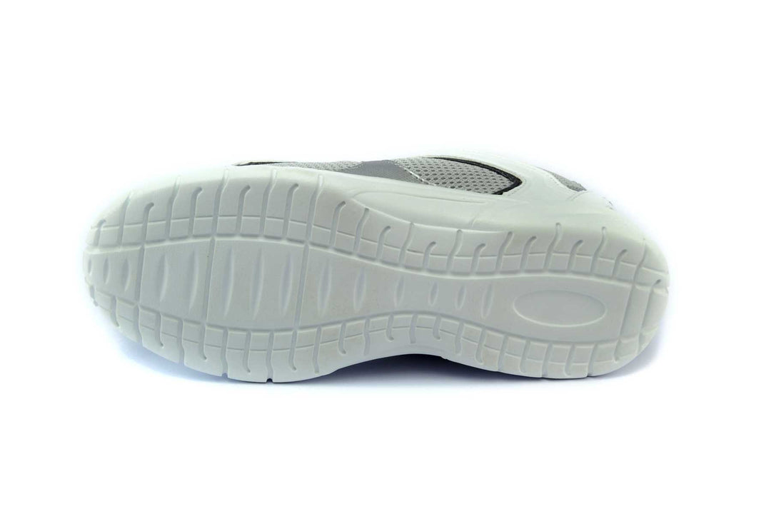 9701-L - Mt.Emey Men's Extra-depth Athletic/Walking Shoes White/Gray