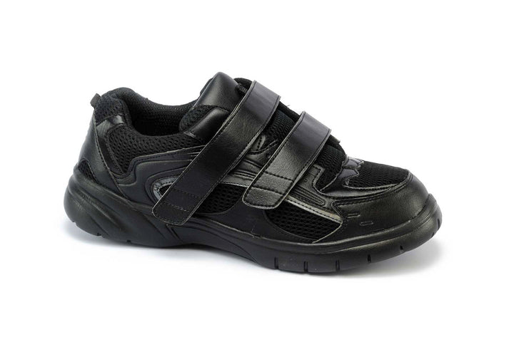 9701-V - Mt.Emey Men's Extra-depth Athletic/Walking Shoes Black