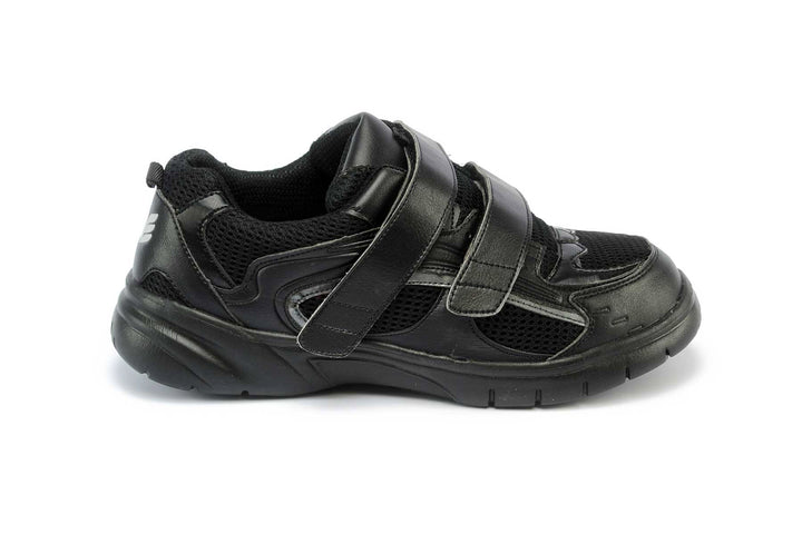 9701-V - Mt.Emey Men's Extra-depth Athletic/Walking Shoes Black