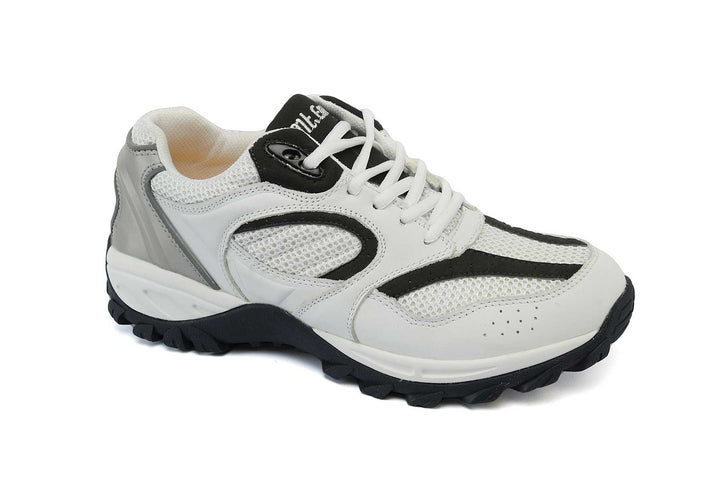 9702-L - Mt.Emey Men's Explorer I Shoes White/Navy