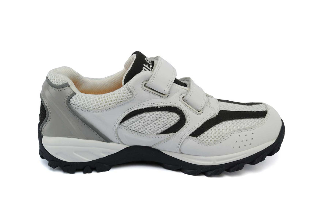 9702-V - Mt.Emey Men's Explorer I Shoes White/Navy