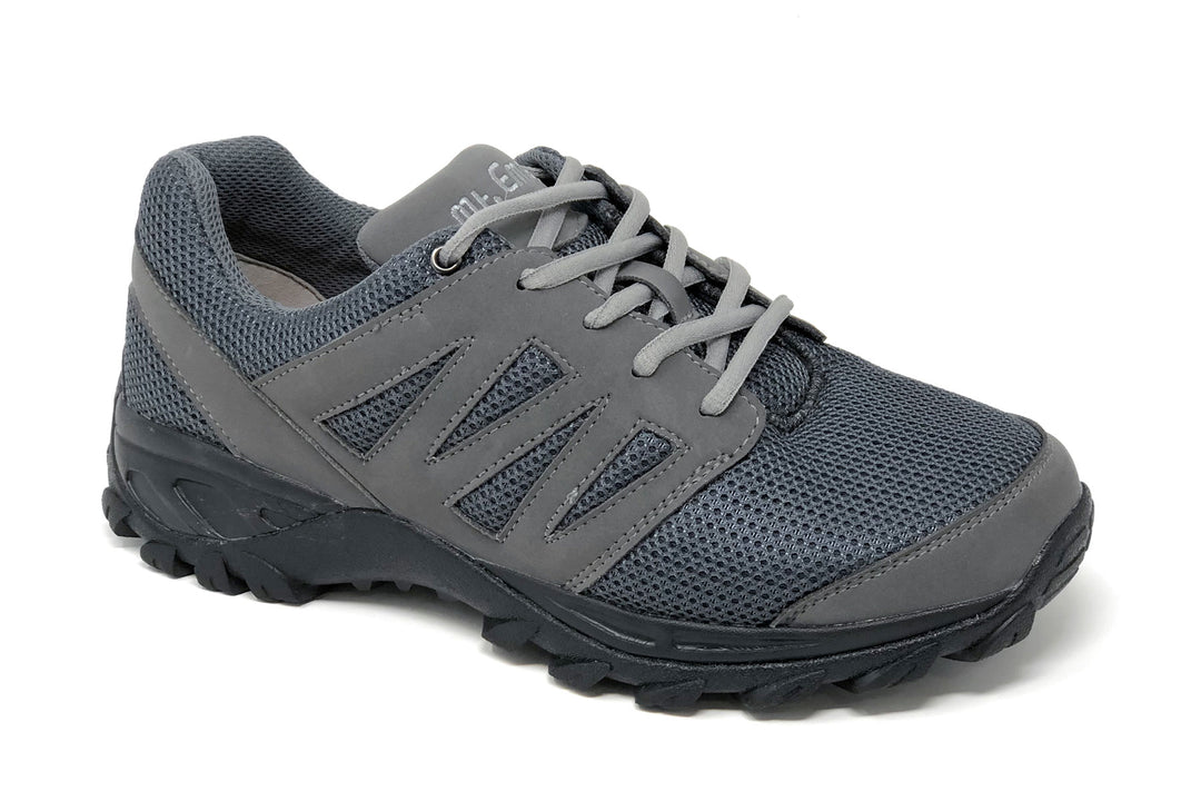 9704 - Mt.Emey Men Athletic Mesh Lace Walking Shoes Gray