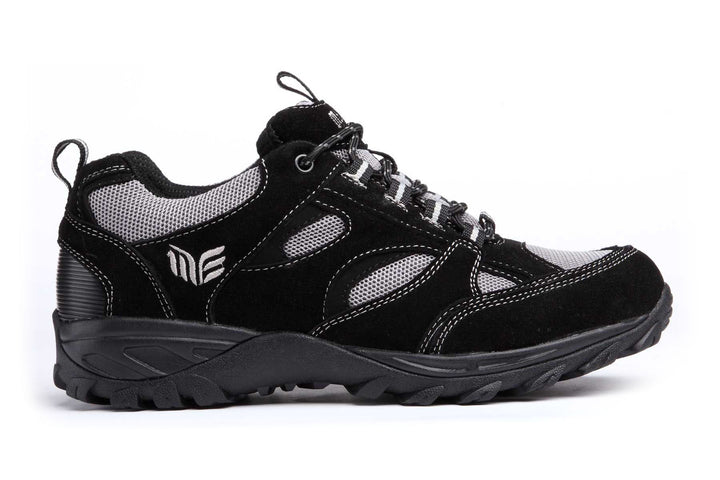 9708 - Mt.Emey Men's Extreme-Light Athletic Walking Shoes Black/Gray