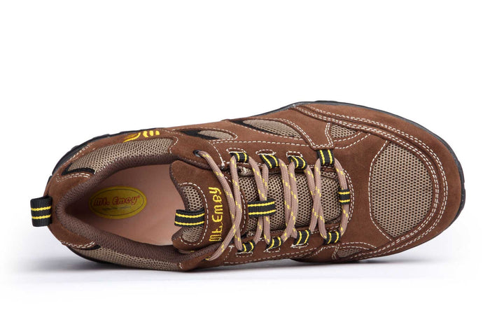 9708 - Mt.Emey Men's Extreme-Light Athletic Walking Shoes Brown