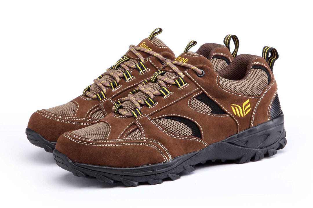 9708 - Mt.Emey Men's Extreme-Light Athletic Walking Shoes Brown