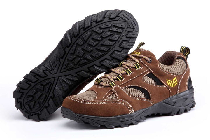 9708 - Mt.Emey Men's Extreme-Light Athletic Walking Shoes Brown