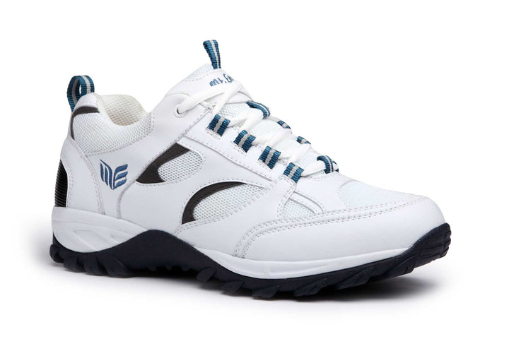 9708 - Mt.Emey Men's Extreme-Light Athletic Walking Shoes White/Navy