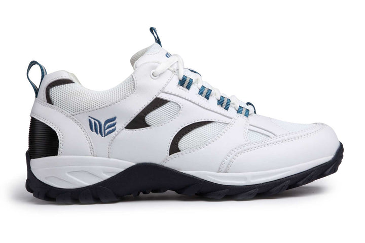 9708 - Mt.Emey Men's Extreme-Light Athletic Walking Shoes White/Navy