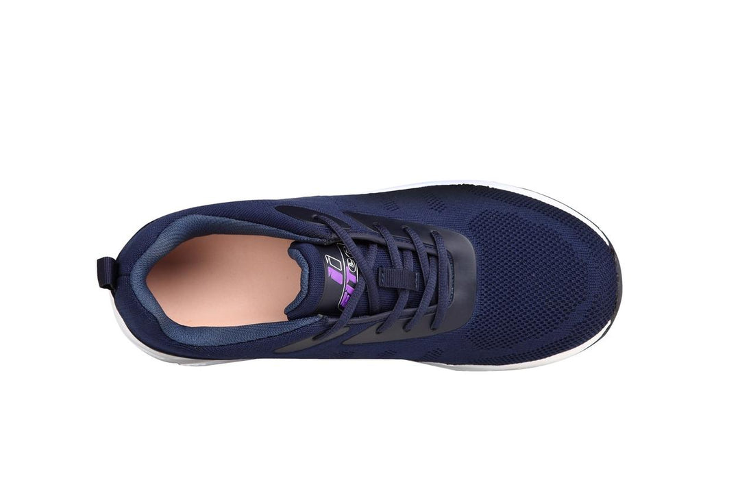 9711 - Fitec Men's Extreme Light Weight Knitted Walking Shoes Navy