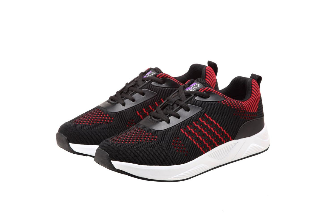 9712 - Fitec Men's Extreme Light Weight Knitted Walking Shoes Red