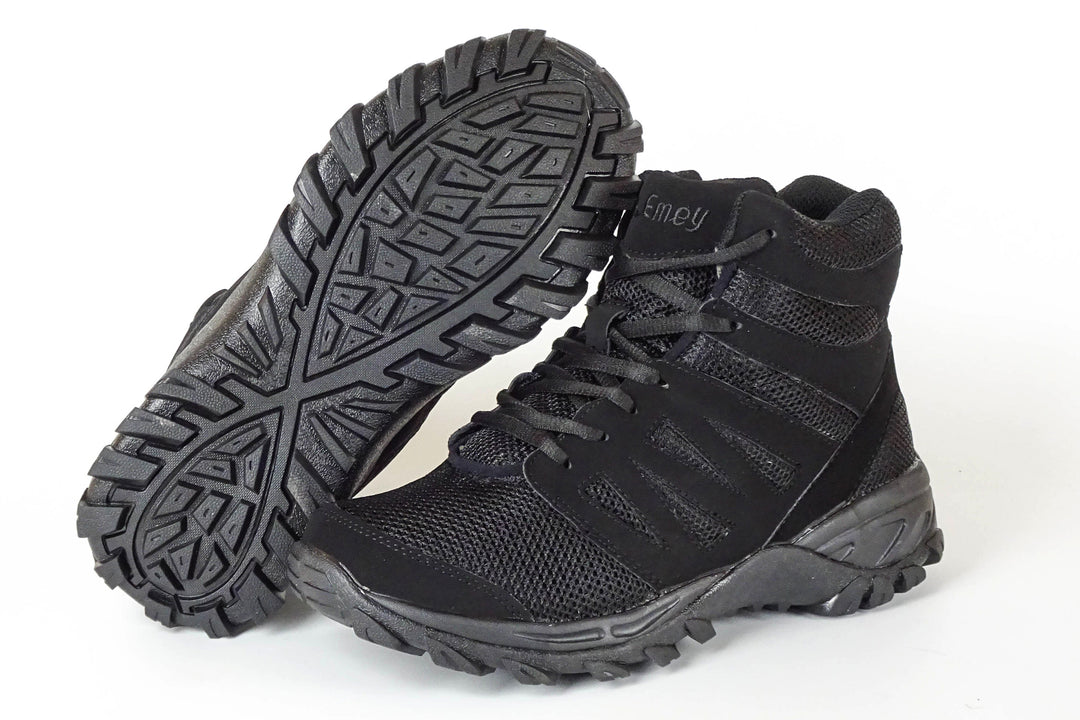 9713 - Mt.Emey Men's Added-depth Walking Boots Black