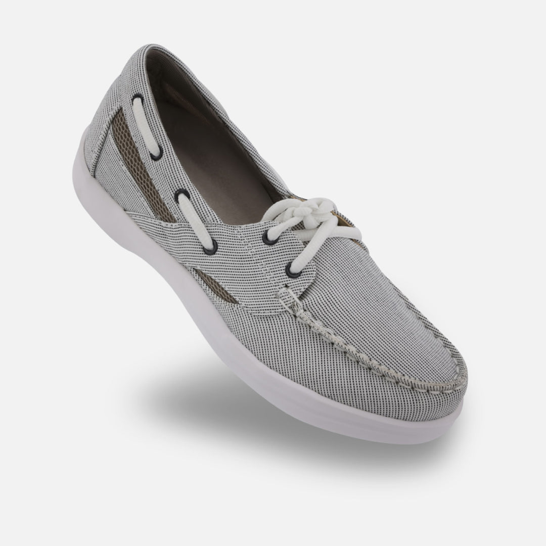 Women's Boat Shoe Petals Sydney - Gray