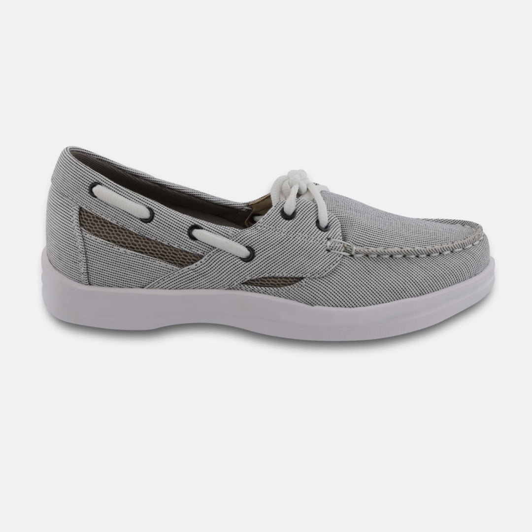 Women's Boat Shoe Petals Sydney - Gray