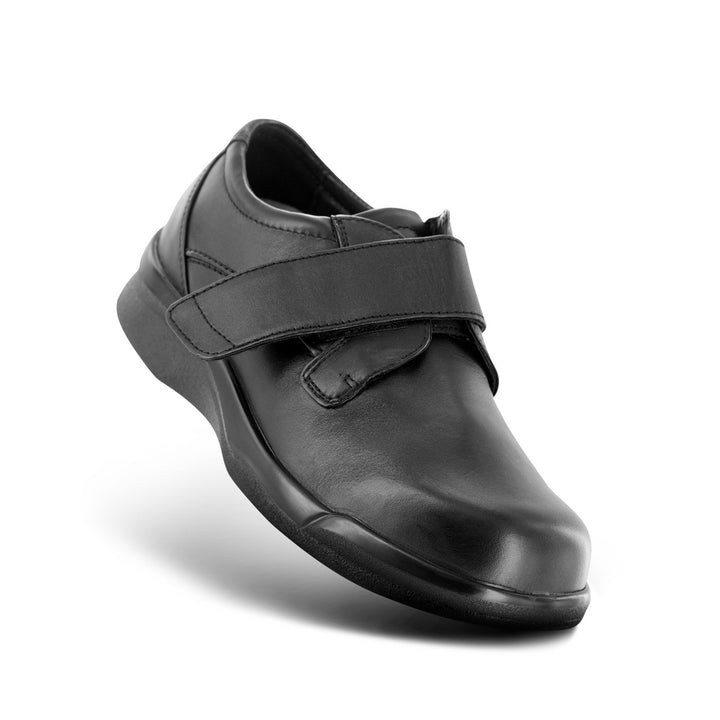 Men's Biomechanical Single Strap Casual Shoe - Black