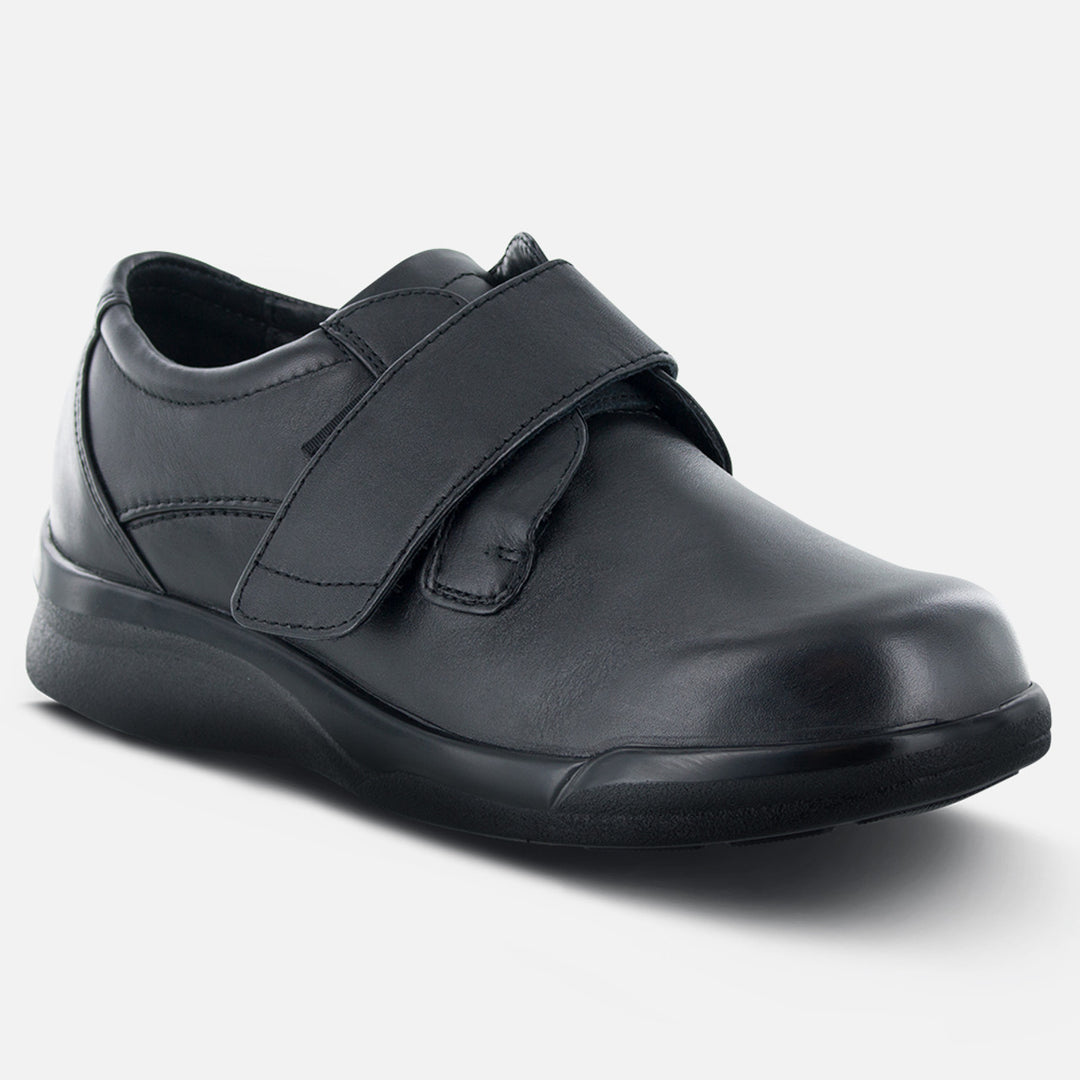 Men's Biomechanical Single Strap Casual Shoe - Black