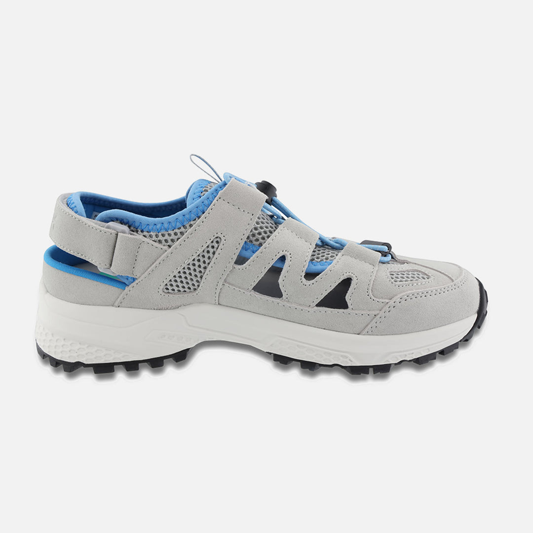 Women's Closed Toe Sandal - Gray/Blue