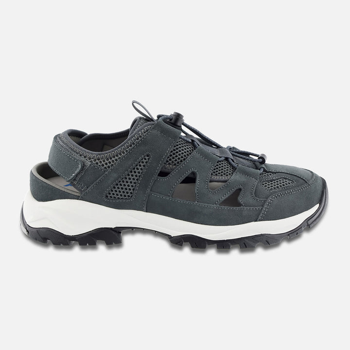 Men's Closed Toe Sandal - Dark Gray