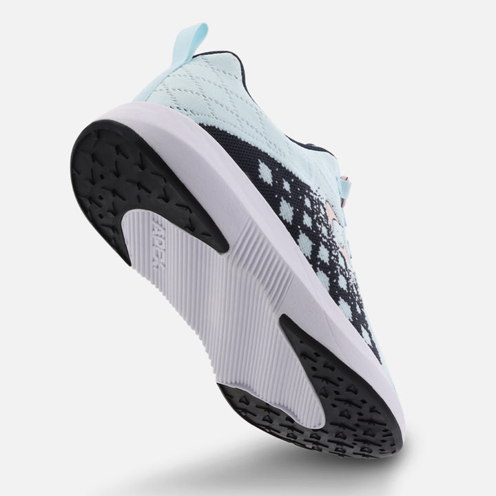 Women's Performance Athletic Sneaker - V Black Seafoam / Pink