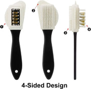 3-Sided Cleaning Shoe Brush for Suede & Nubuck