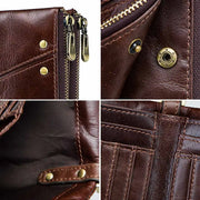 RFID Genuine Vintage Leather Wallet