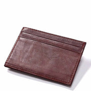 Minimalist Leather Card Holder