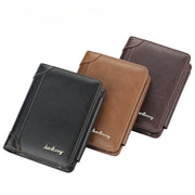 Men's Wallet - Stylish Zipper Design