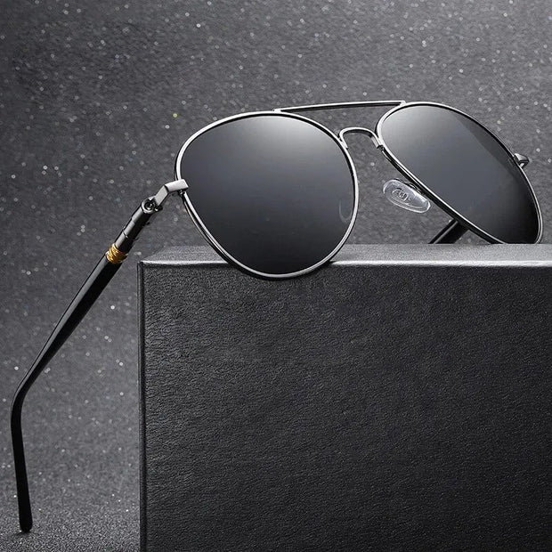 Luxury Aviator Polarized Sunglasses