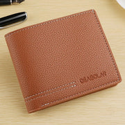 Men's Minimalist Ultra-Thin Wallet - Multi-Slot Leather Design