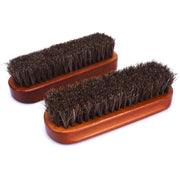 Horsehair Shoe Cleaning Brush - Detailing Tool for Polished Shine