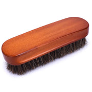 Horsehair Shoe Cleaning Brush - Detailing Tool for Polished Shine